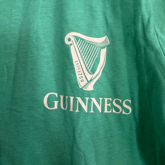 Guinness Beer Green Tee with Pint Design - Picture 2 of 5